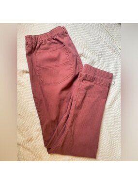Lee Women's Terracotta Straight Leg Pants Size 14M Heritage Comfort Fit